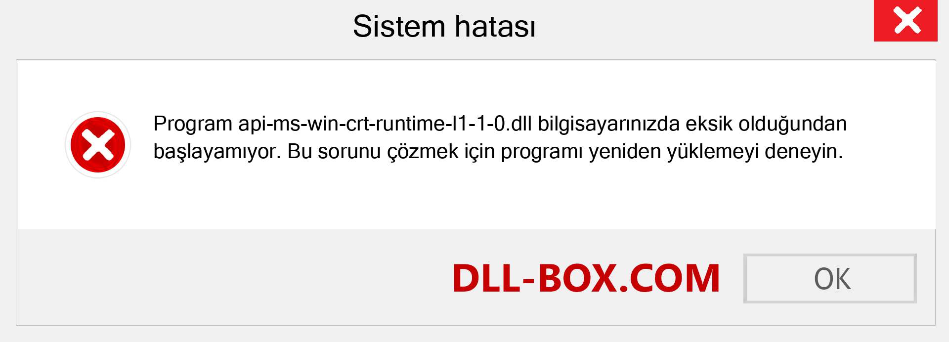 api-ms-win-crt-runtime-l1-1-0.dll dosyası eksik mi? Windows 7, 8, 10 için İndirin - Windows'ta api-ms-win-crt-runtime-l1-1-0 dll Eksik Hatasını Düzeltin, fotoğraflar, resimler